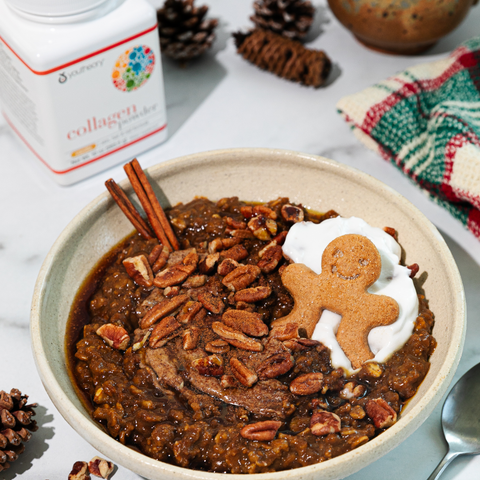 Gingerbread Collagen Oatmeal